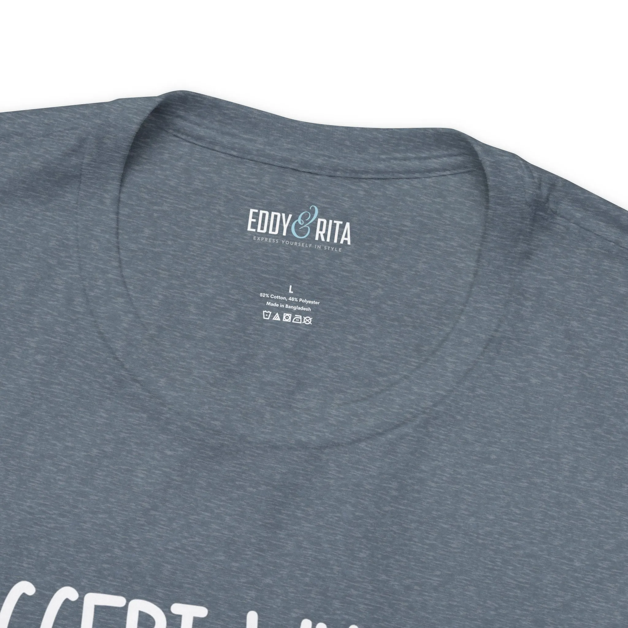 Accept, Let Go, Have Faith Women's Bella Canvas Tee: Inspirational Comfort with Stylish Ease