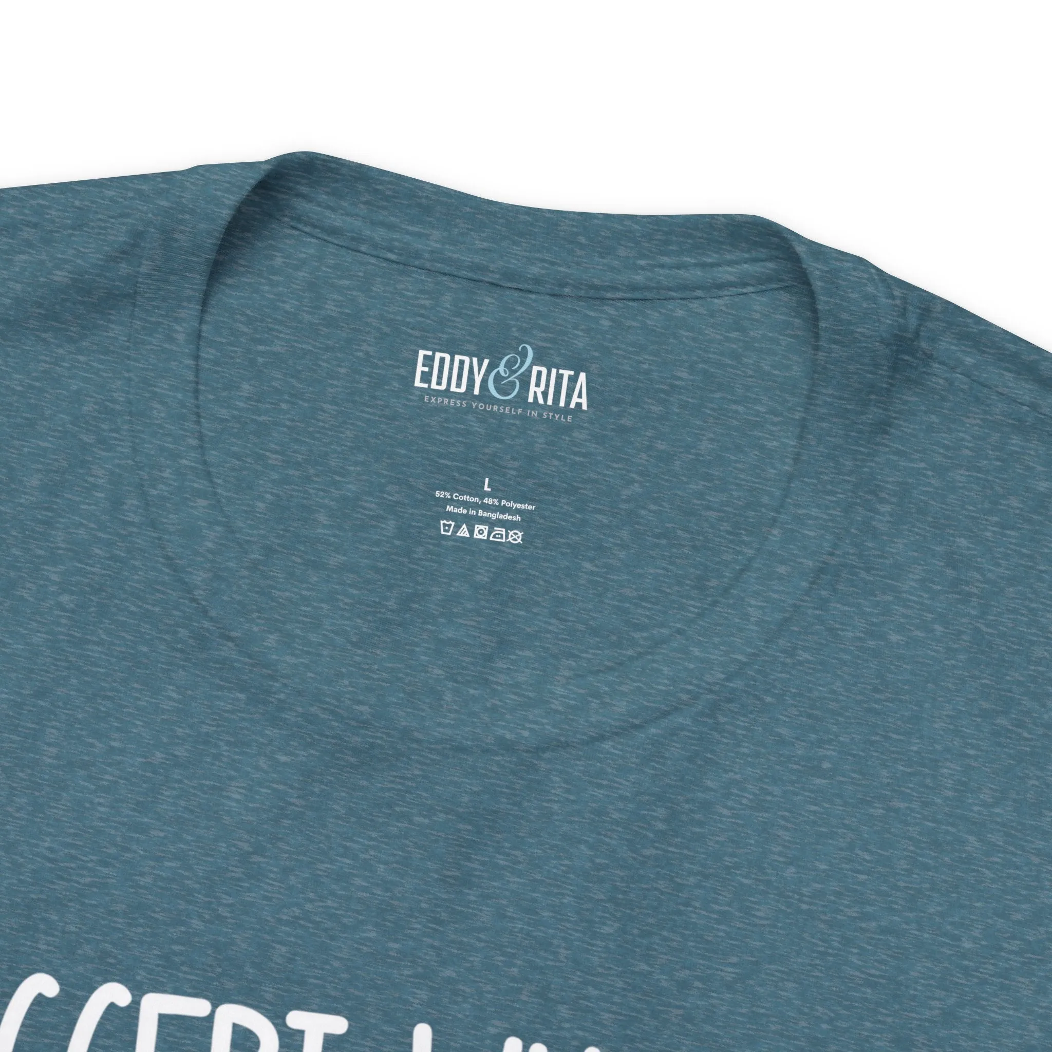 Accept, Let Go, Have Faith Women's Bella Canvas Tee: Inspirational Comfort with Stylish Ease
