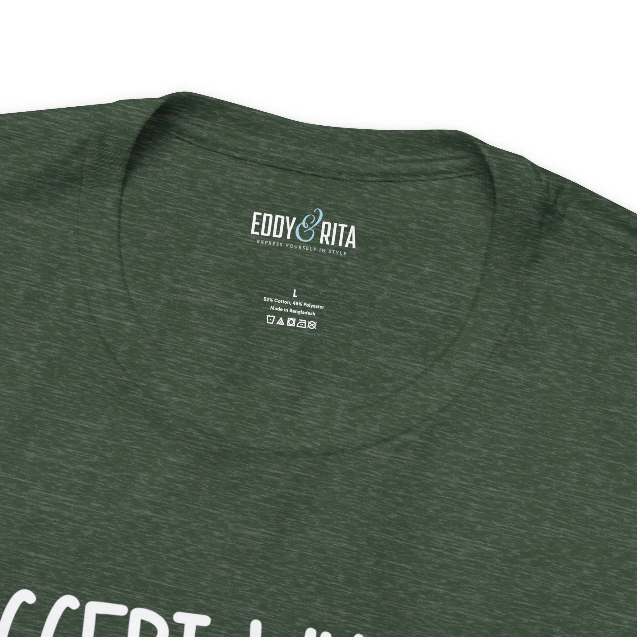 Accept, Let Go, Have Faith Women's Bella Canvas Tee: Inspirational Comfort with Stylish Ease