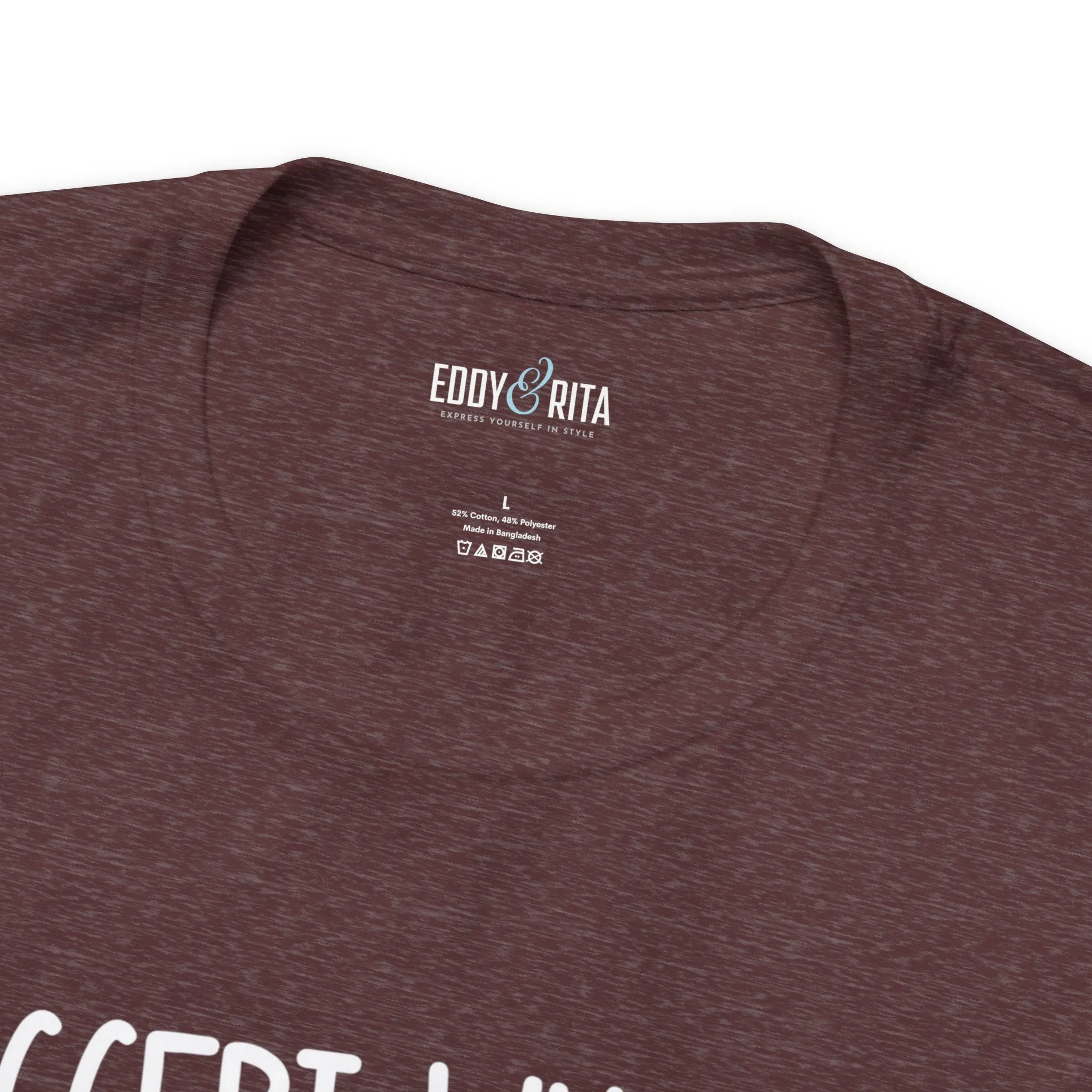 Accept, Let Go, Have Faith Women's Bella Canvas Tee: Inspirational Comfort with Stylish Ease