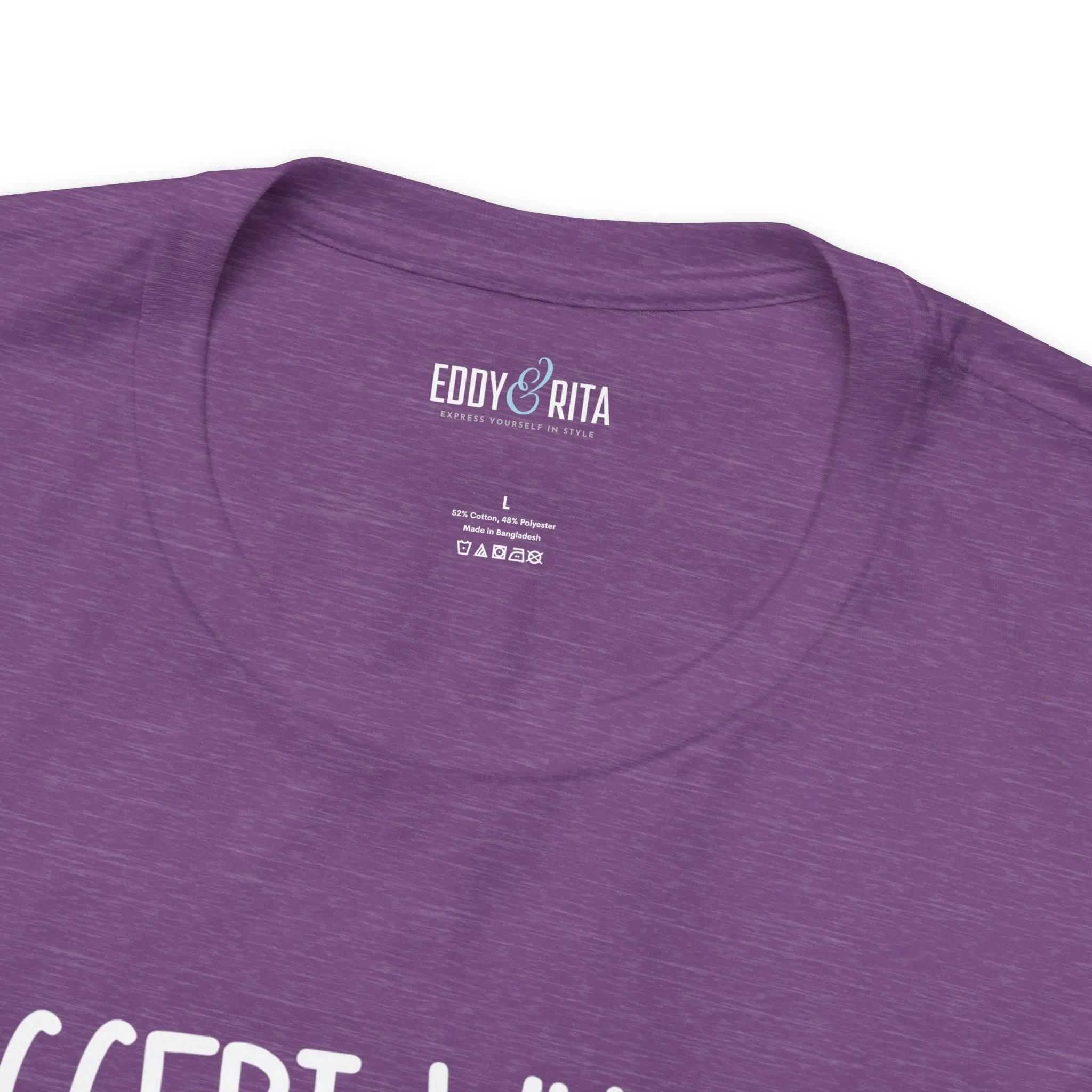 Accept, Let Go, Have Faith Women's Bella Canvas Tee: Inspirational Comfort with Stylish Ease
