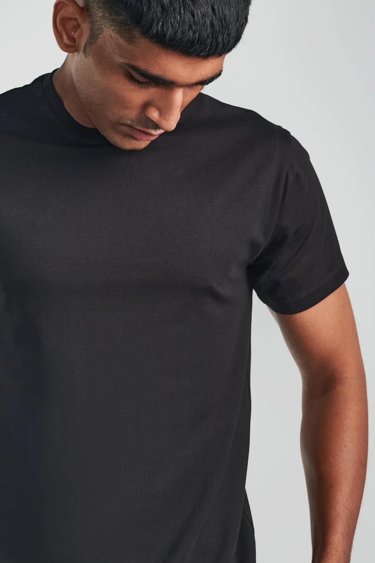 Black Regular Core Tee