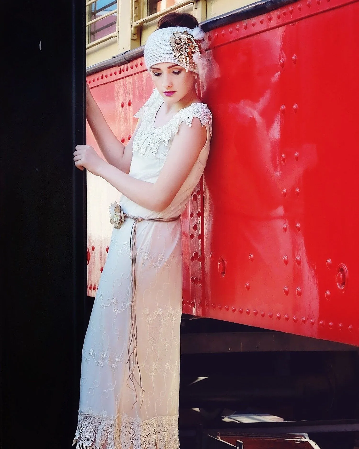 Bohemian Lace Dress - Brinsley