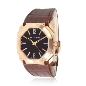 Bvlgari Octo 102250 BGO P 41 G Mens Watch in 18kt Rose Gold
