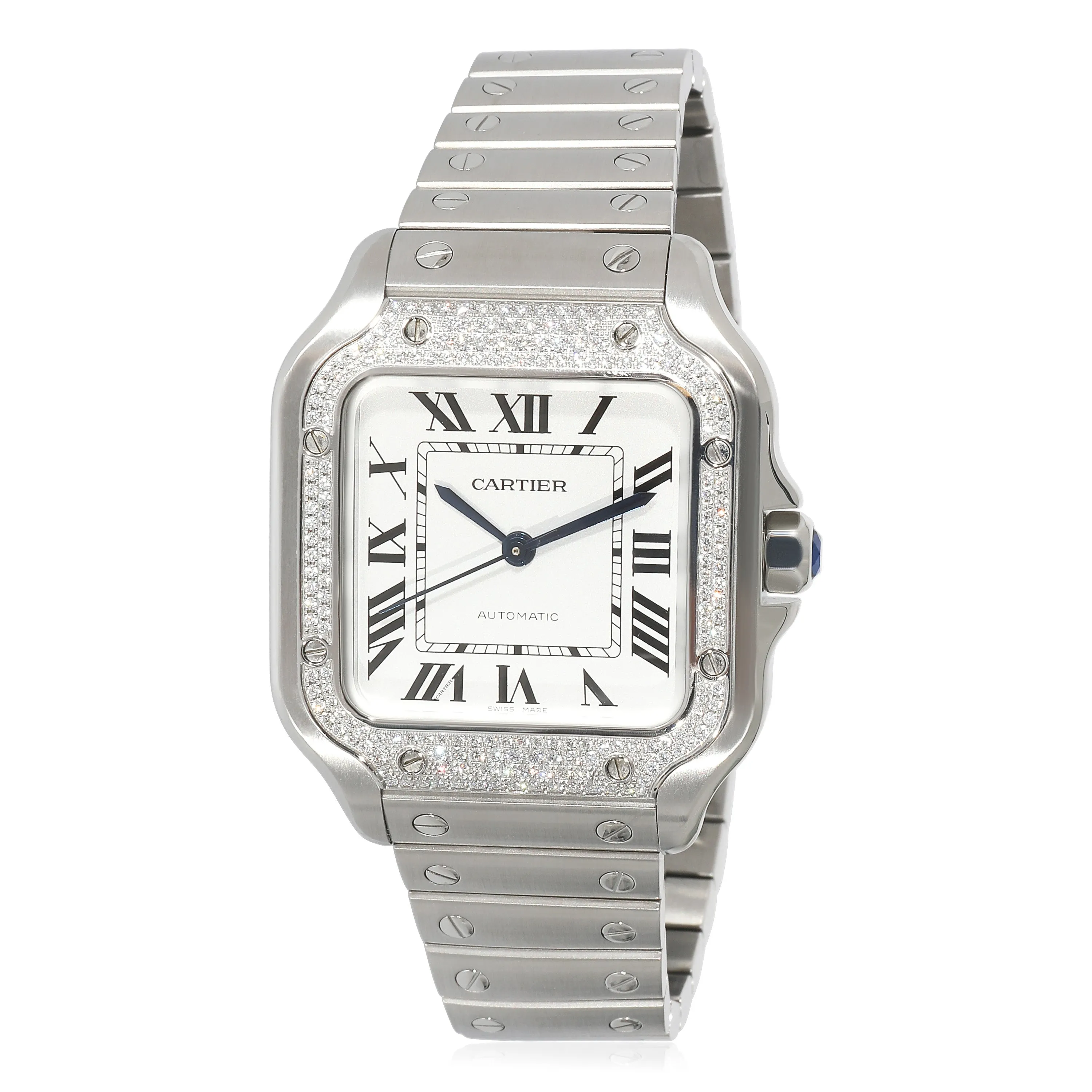 Cartier Santos de Cartier W4SA0005 Mens Watch in  Stainless Steel