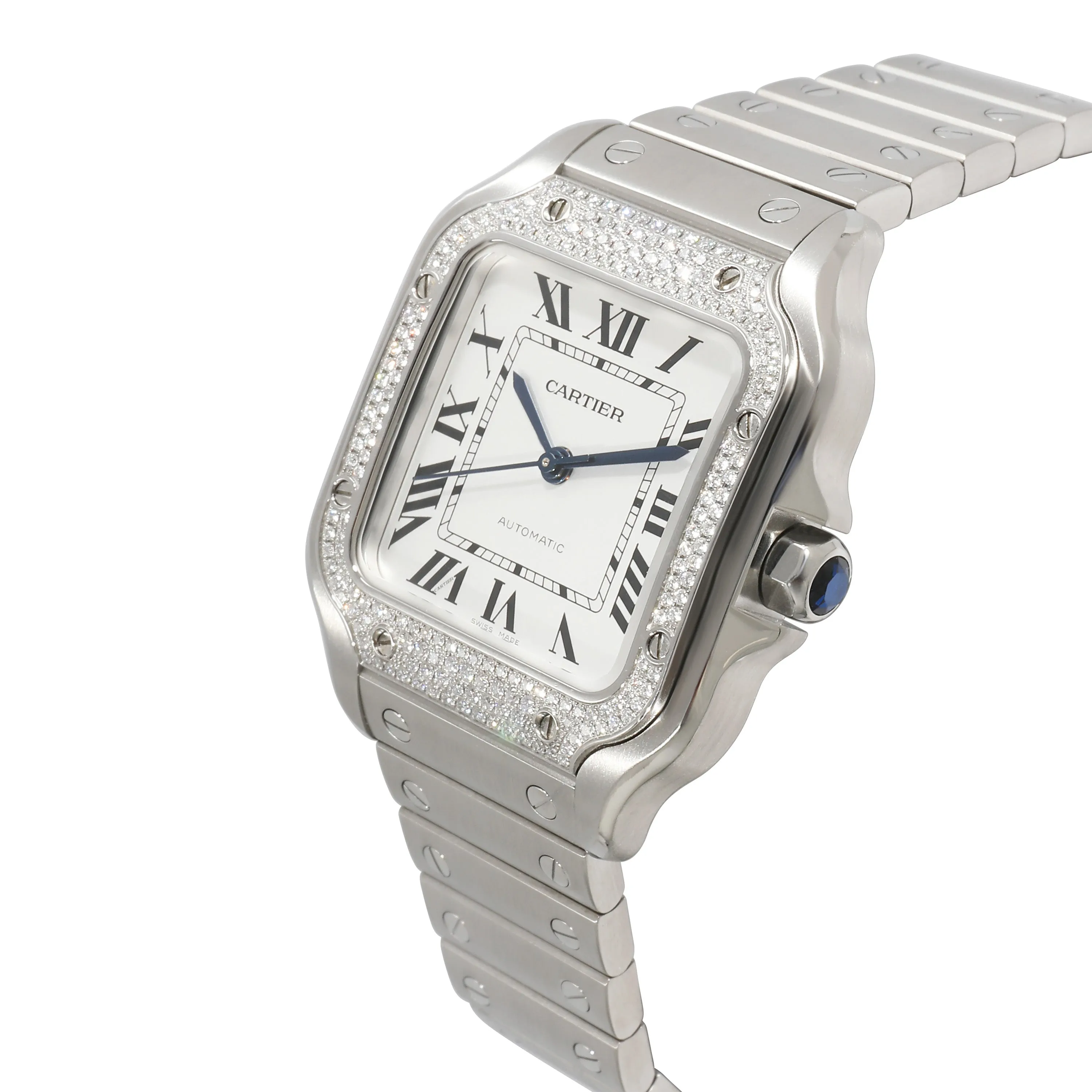 Cartier Santos de Cartier W4SA0005 Mens Watch in  Stainless Steel