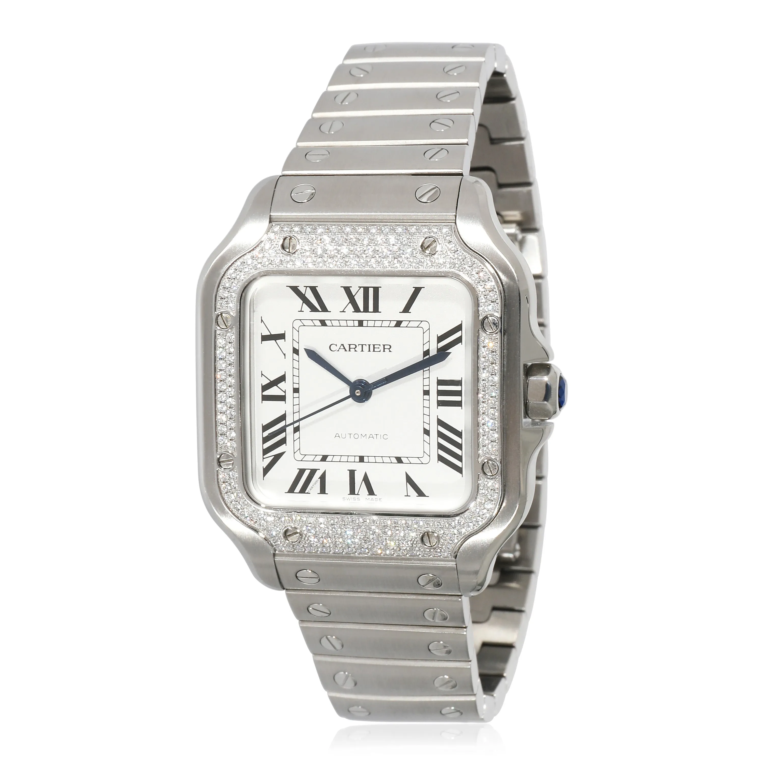 Cartier Santos de Cartier W4SA0005 Mens Watch in  Stainless Steel