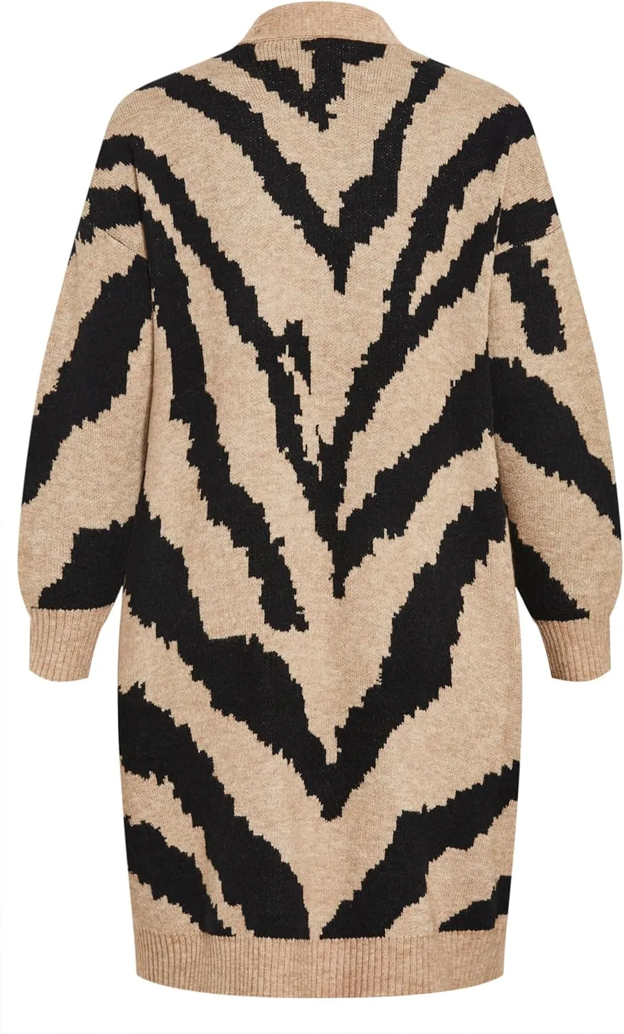 City Chic Women's Plus Size Earn Your Stripes Cardigan