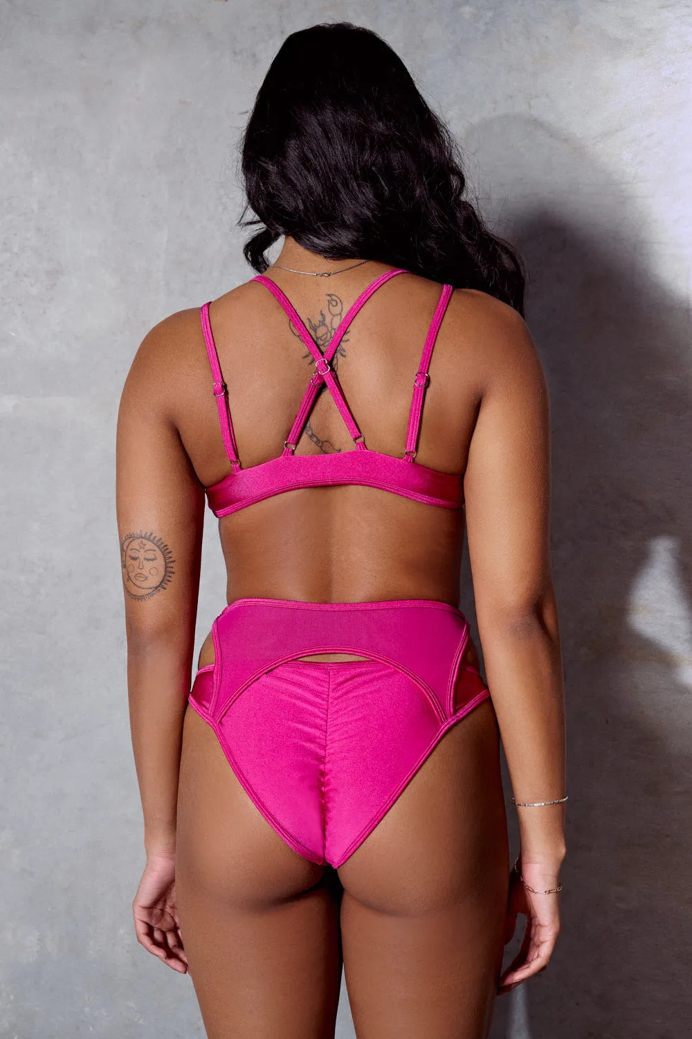 Classique Waspie Bottoms - Berry