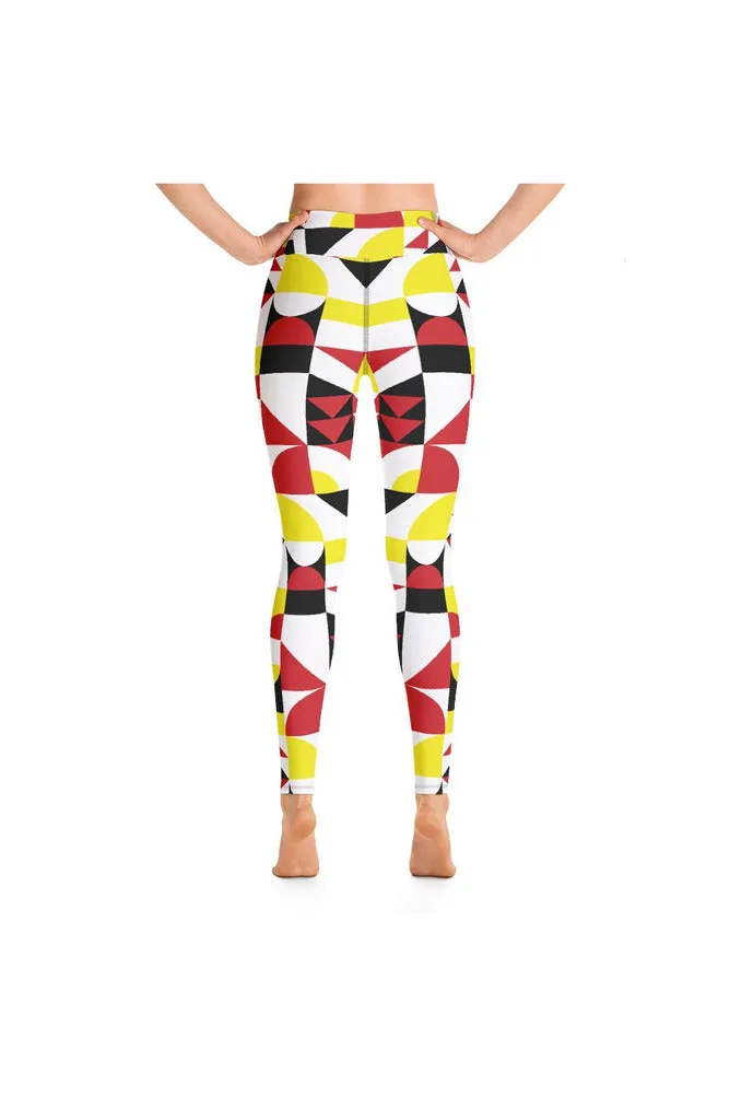Color Collage Yoga Leggings