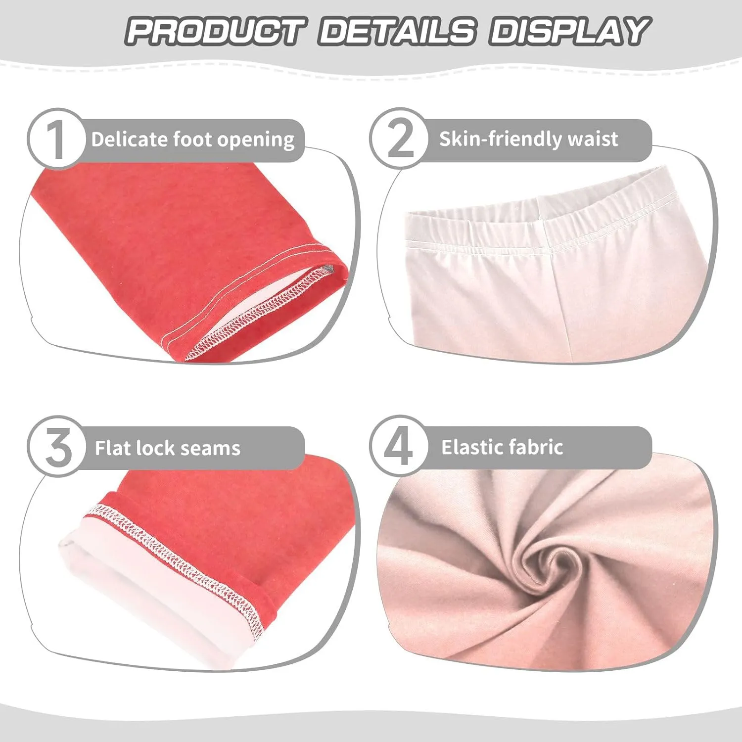 Comfortable Honeydew Baby Girls Leggings for School, Gymnastics, Dance, Yoga, Pants for Toddler Girls Size 4