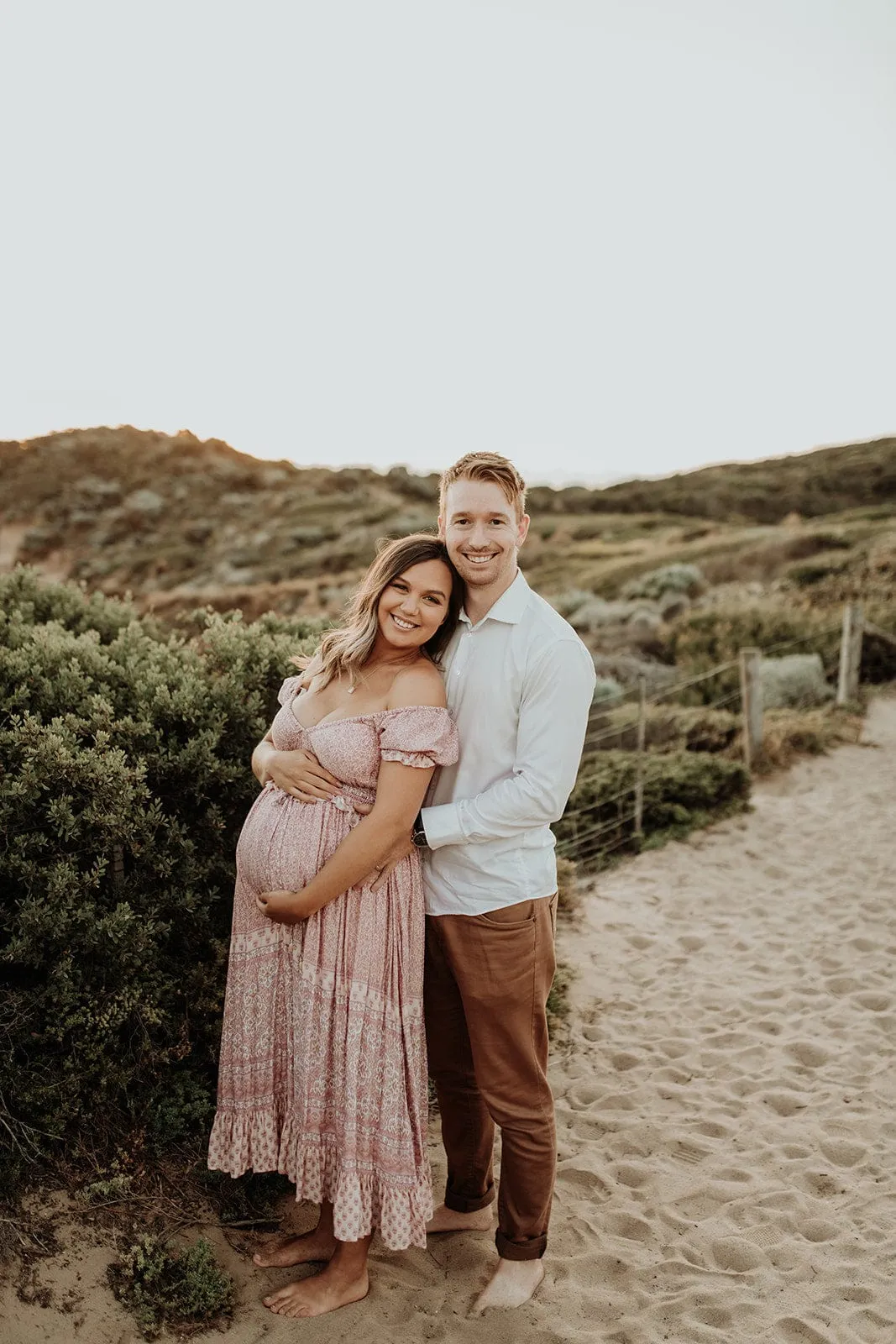 Coven & Co Bloom True Romance Gown - Maternity Photoshoot Dress - Baby Shower Dress