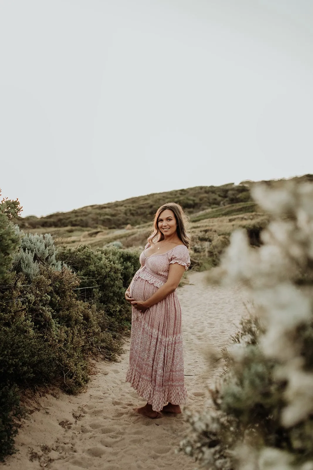 Coven & Co Bloom True Romance Gown - Maternity Photoshoot Dress - Baby Shower Dress
