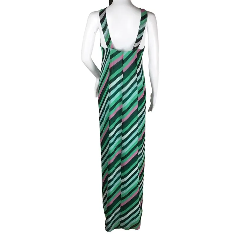Diane Von Furstenberg Mod Stripe Gem Lilita Dress