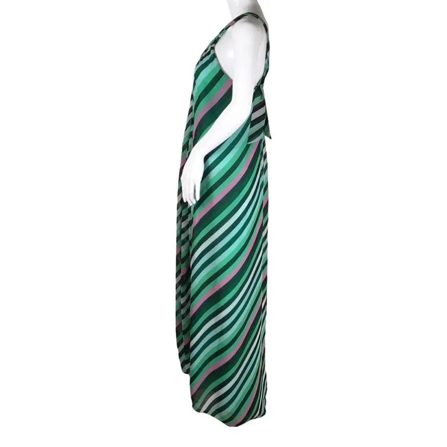 Diane Von Furstenberg Mod Stripe Gem Lilita Dress