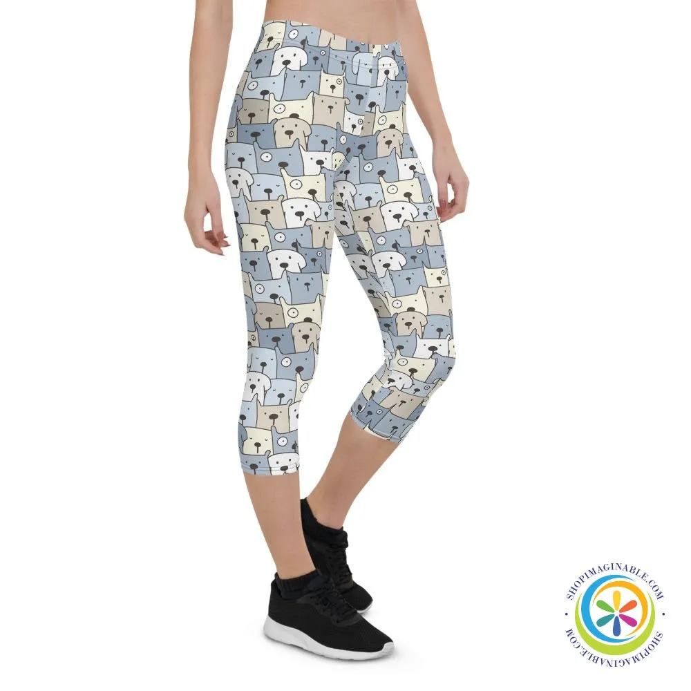 Dog Lover's Capri Leggings