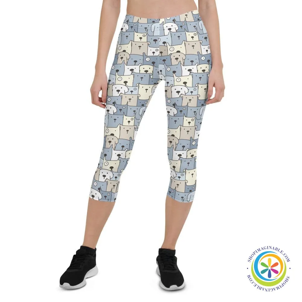 Dog Lover's Capri Leggings