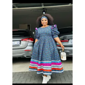 Elegant Traditional African Dress.
