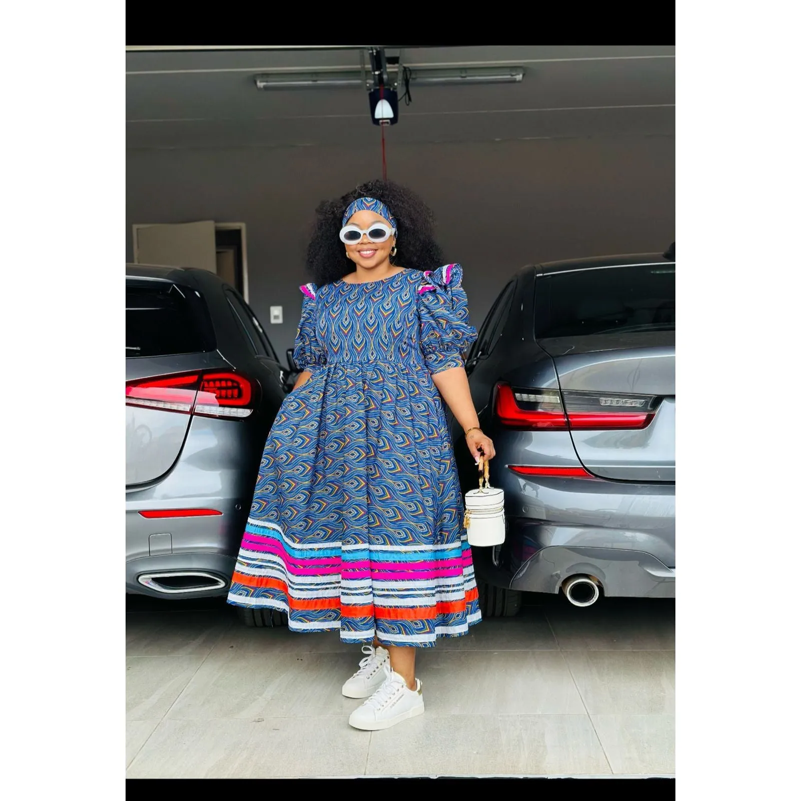 Elegant Traditional African Dress.