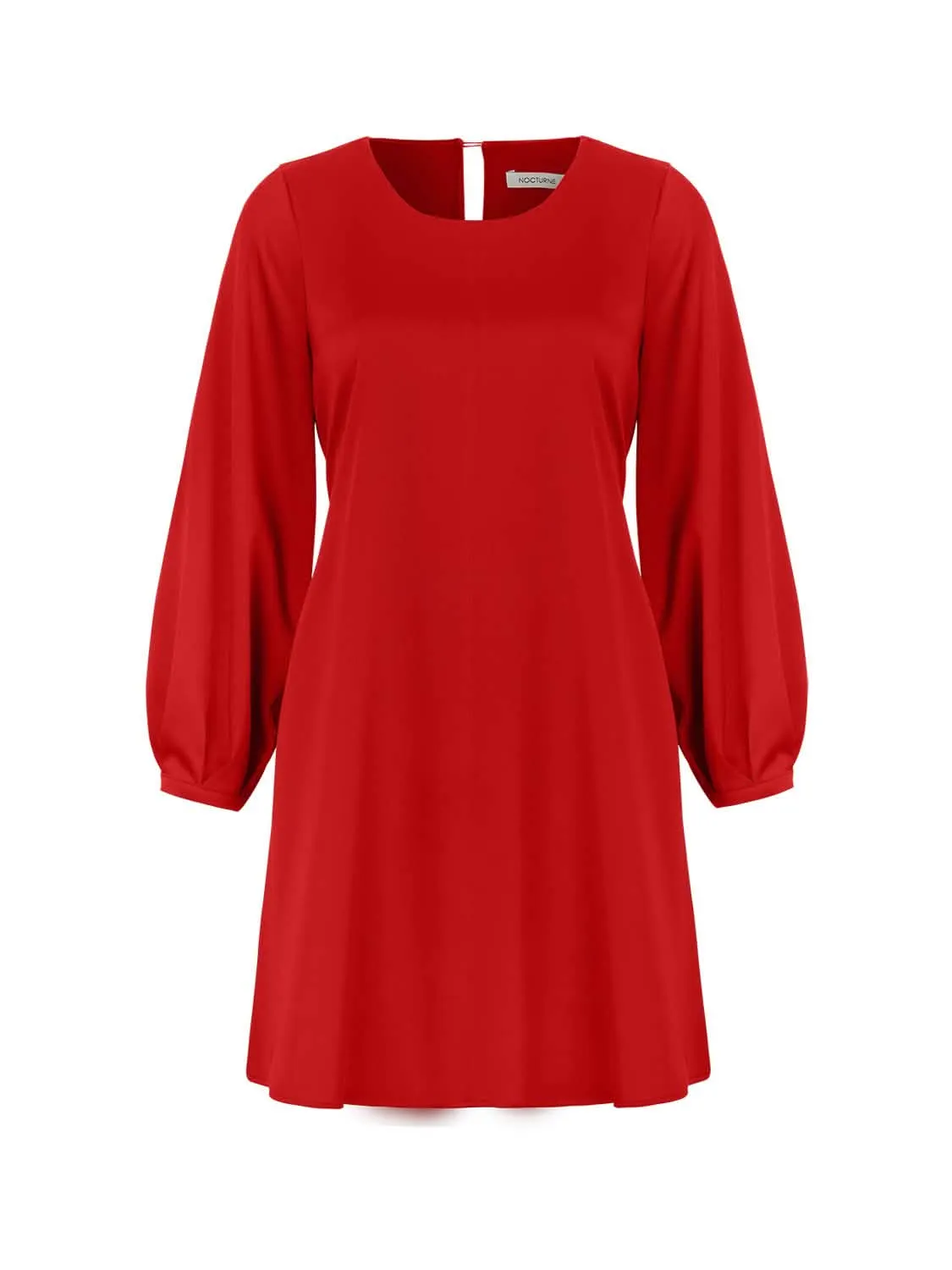 Elegant Waist-Defined Mini Dress