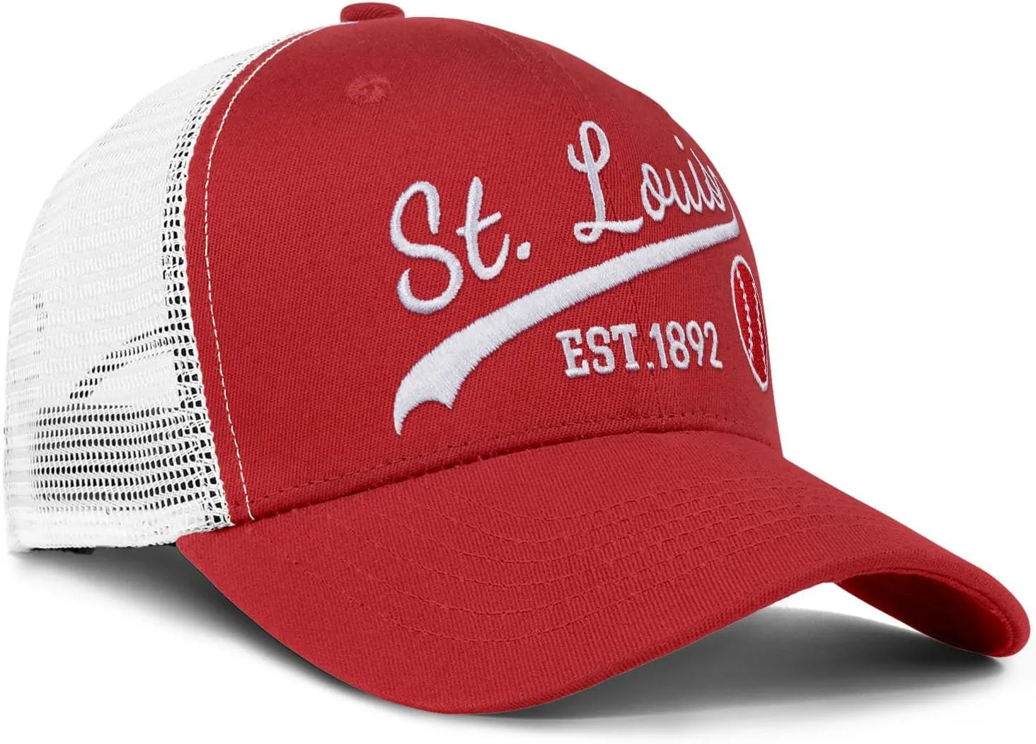 Embroidered City Trucker Hat for Men Women Mesh Unisex Baseball Cap