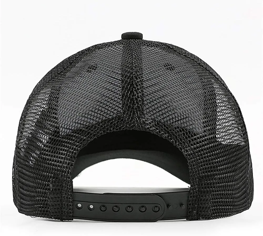 Embroidered City Trucker Hat for Men Women Mesh Unisex Baseball Cap