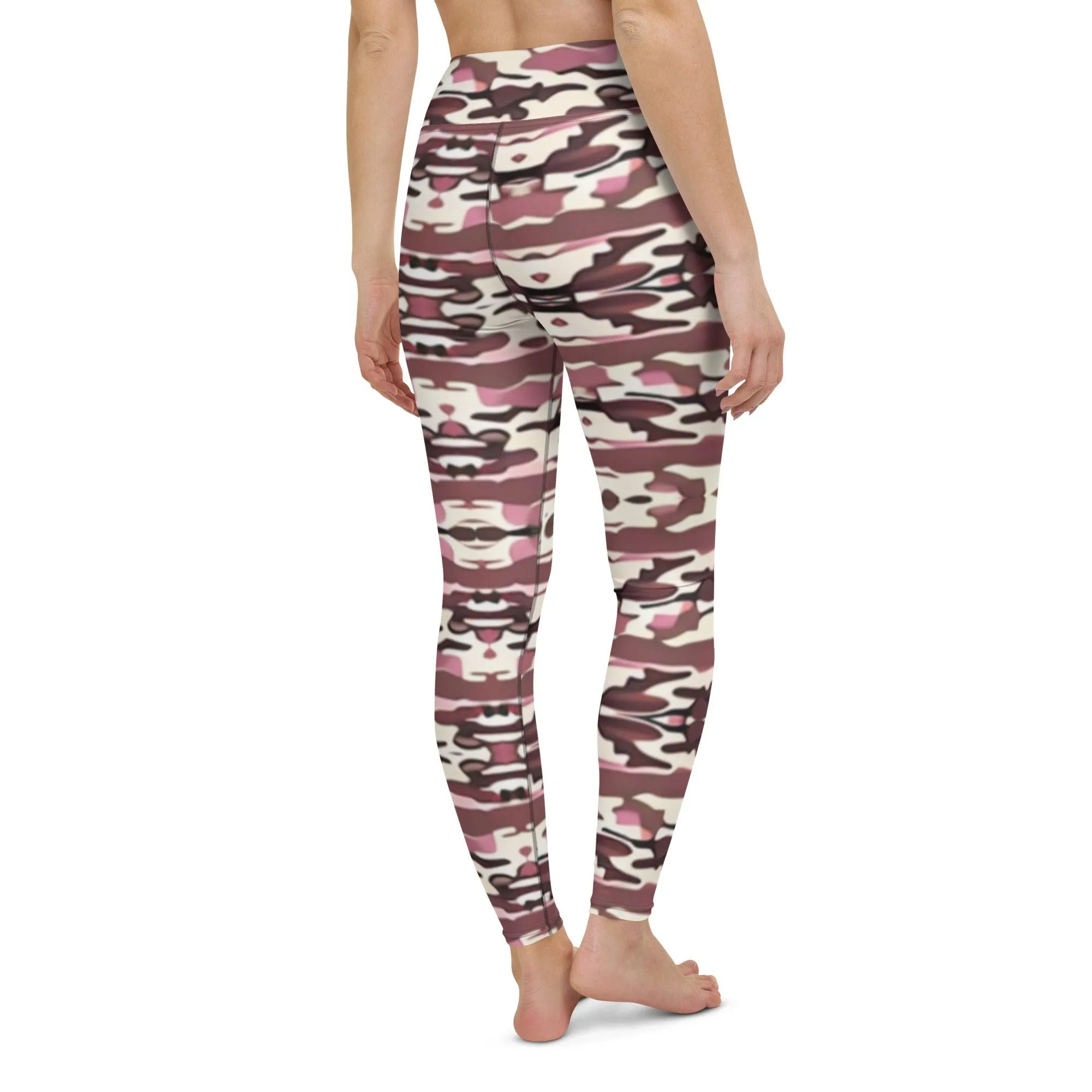 Fashionable Camouflage Yoga Leggings  |   Fitness Goals  & Comfortable
