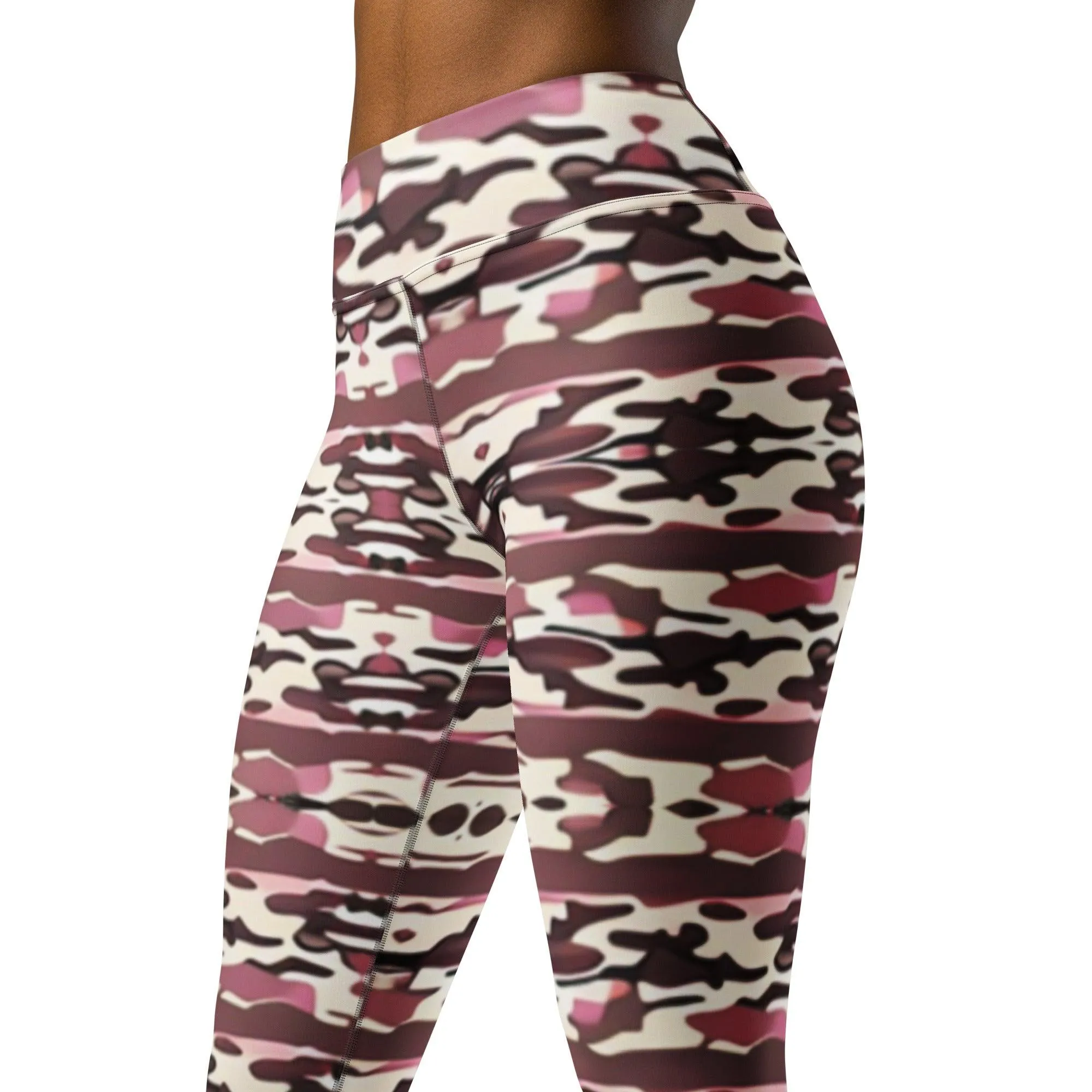 Fashionable Camouflage Yoga Leggings  |   Fitness Goals  & Comfortable