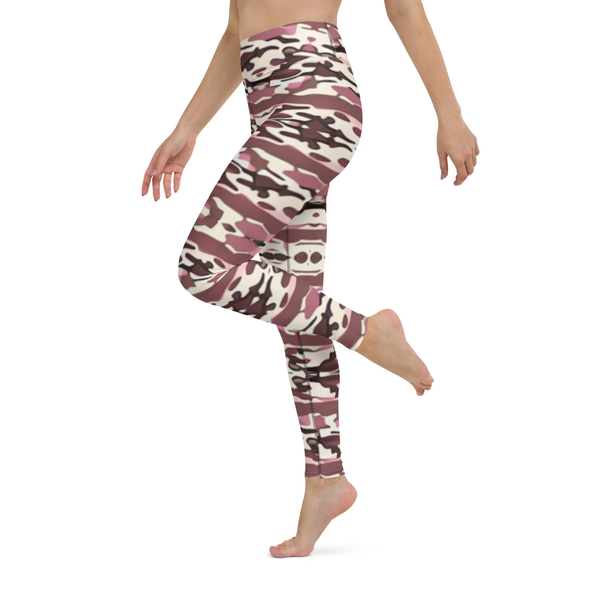 Fashionable Camouflage Yoga Leggings  |   Fitness Goals  & Comfortable