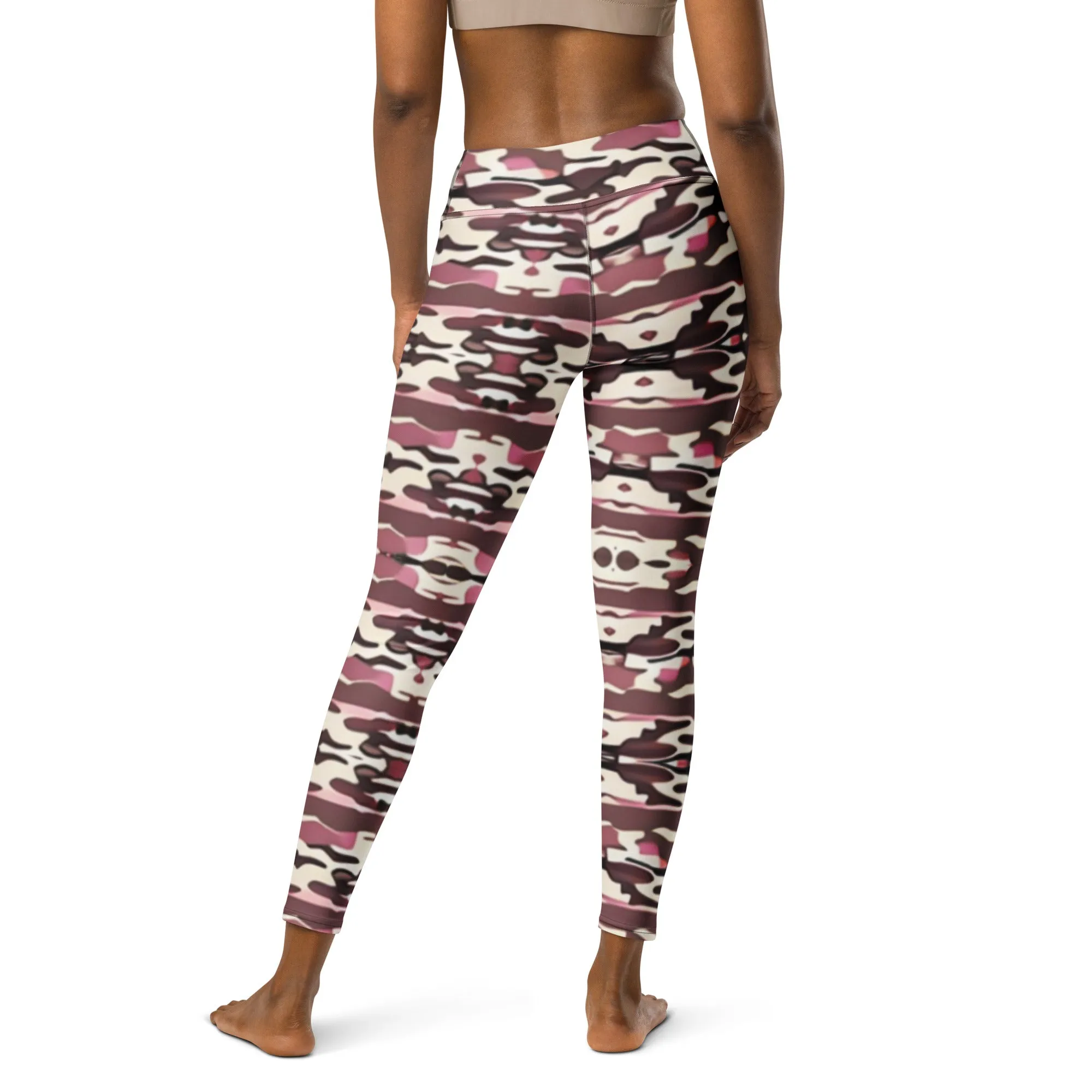 Fashionable Camouflage Yoga Leggings  |   Fitness Goals  & Comfortable