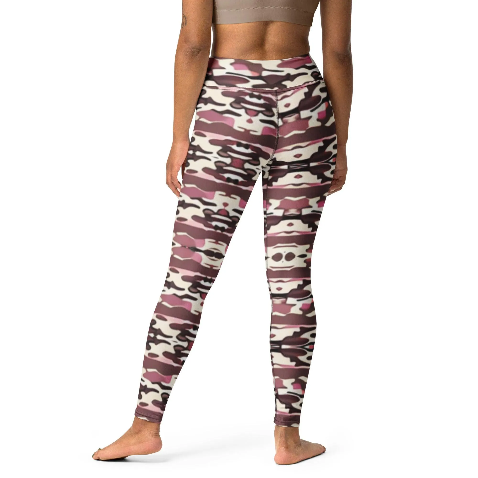 Fashionable Camouflage Yoga Leggings  |   Fitness Goals  & Comfortable
