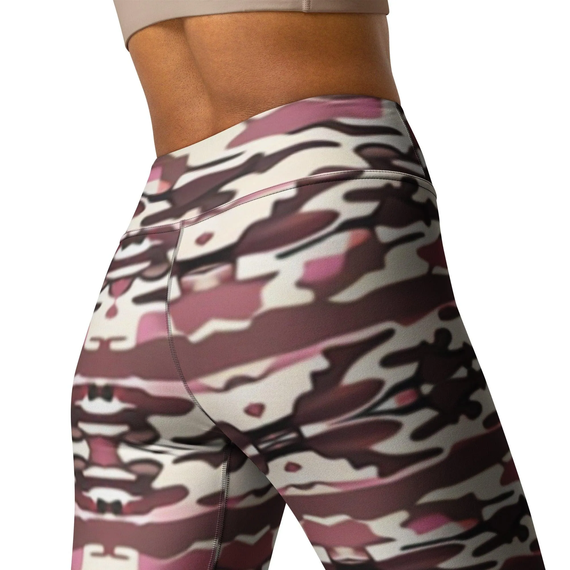 Fashionable Camouflage Yoga Leggings  |   Fitness Goals  & Comfortable