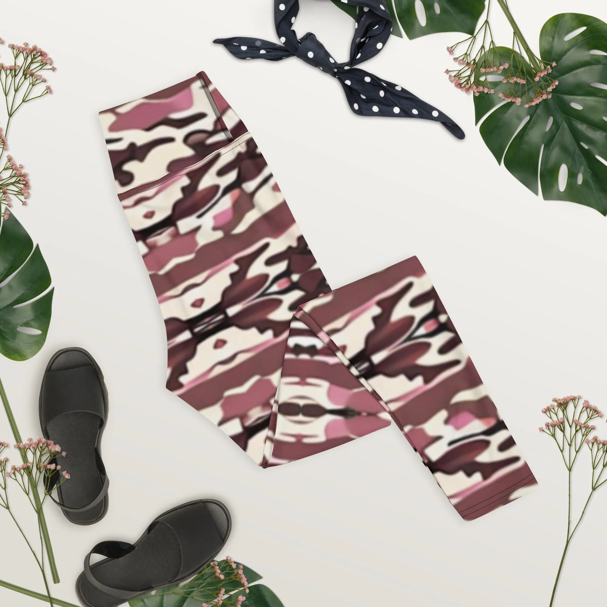 Fashionable Camouflage Yoga Leggings  |   Fitness Goals  & Comfortable