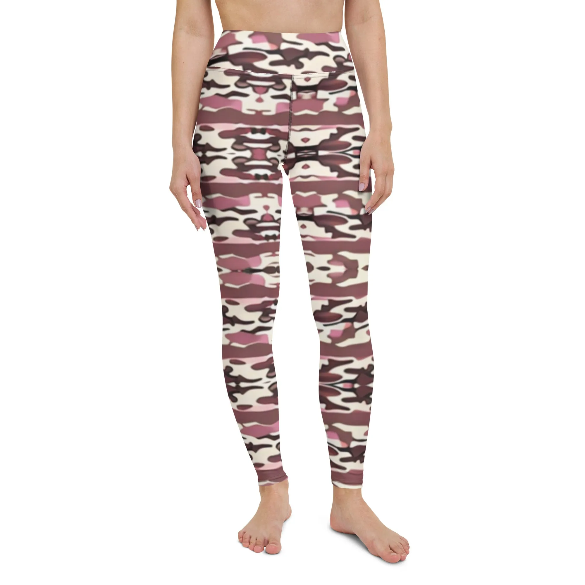 Fashionable Camouflage Yoga Leggings  |   Fitness Goals  & Comfortable
