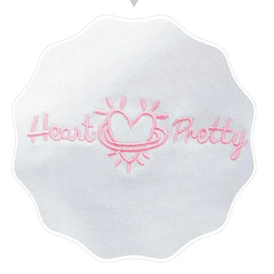 Heart Pretty T-shirt & Strap High Waist Skirt SD01137