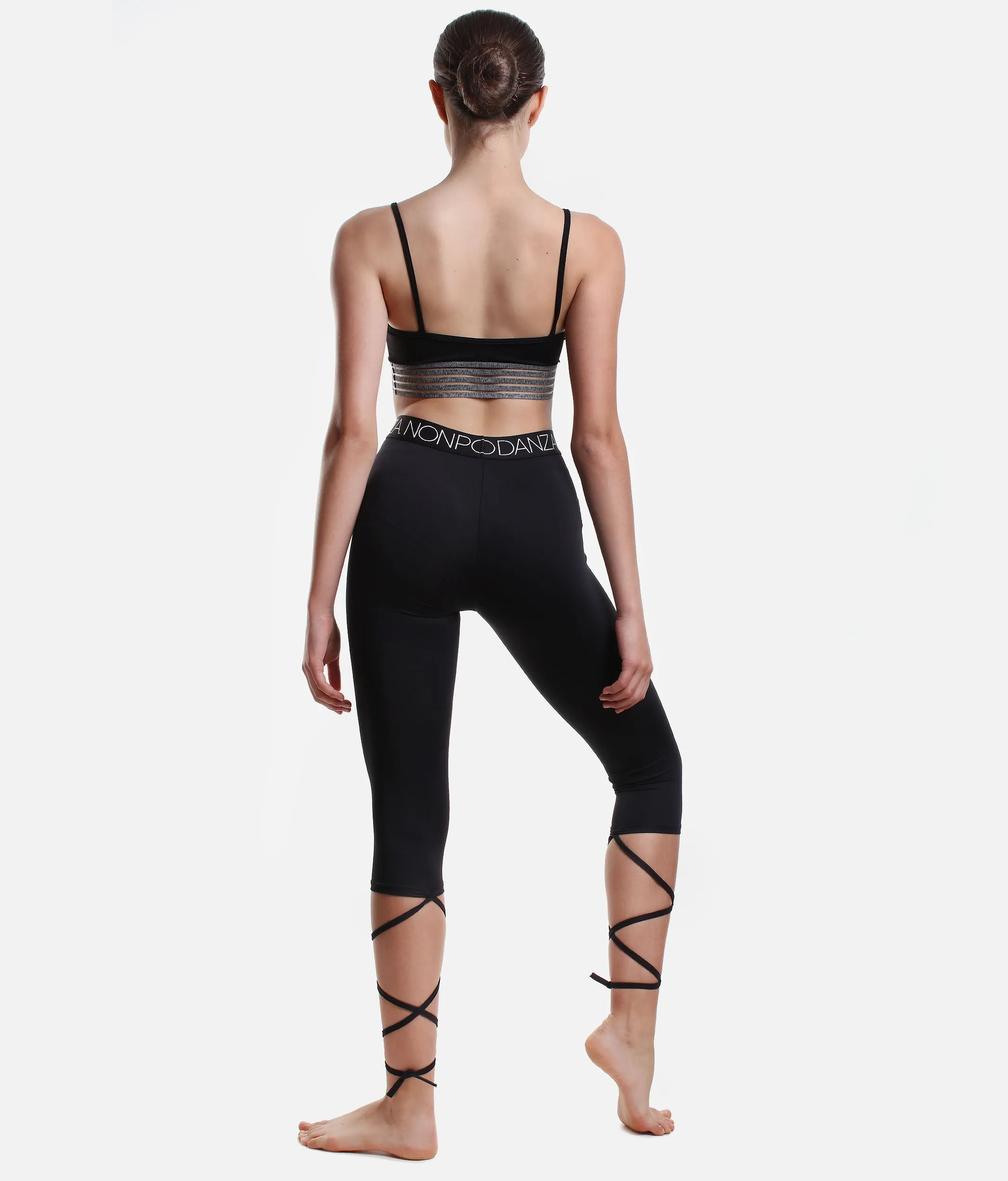 Lace-up Dance Leggings - 0107