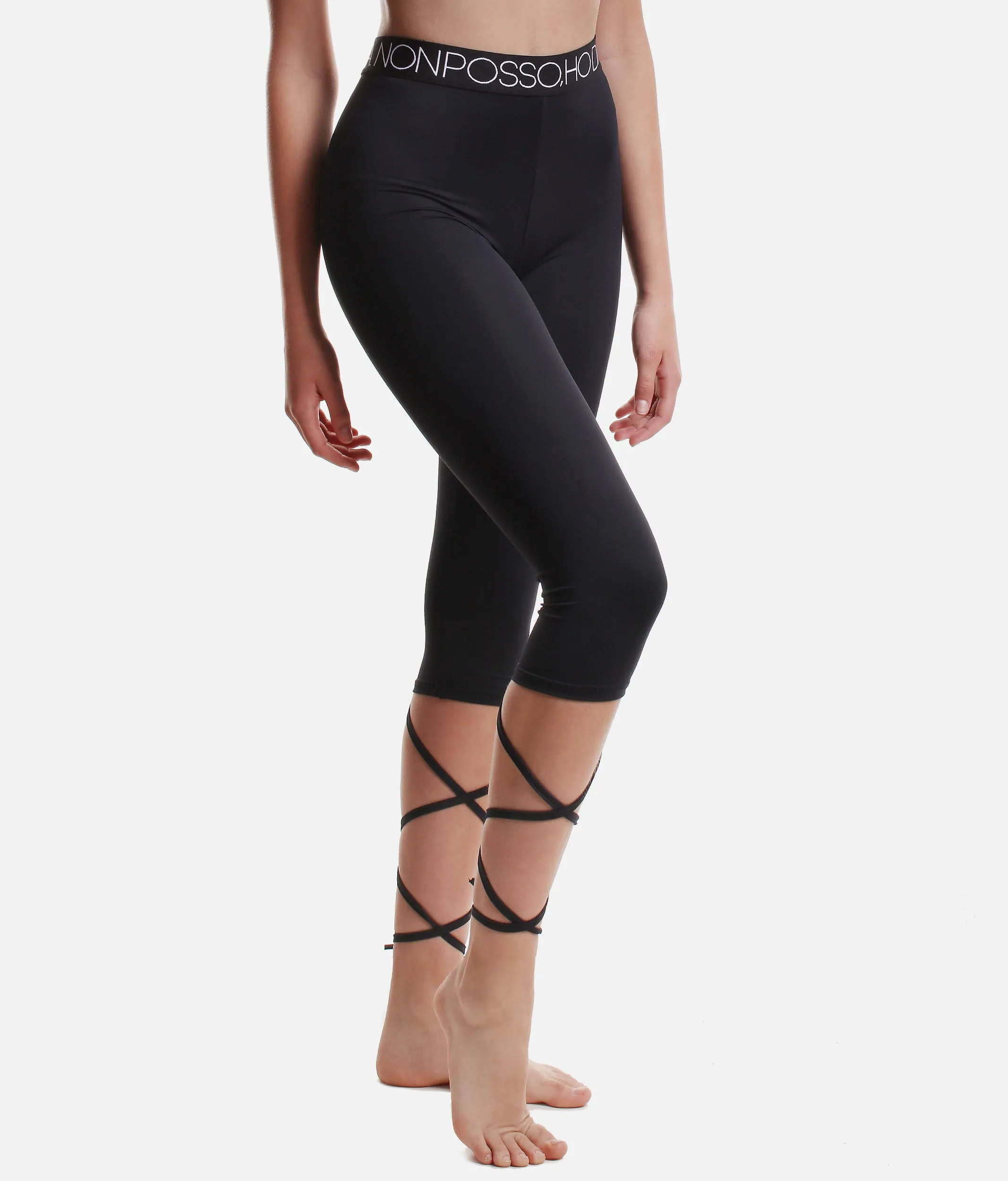 Lace-up Dance Leggings - 0107