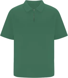 Men's Henley Quarter Zip T Shirt Plus Size Short Sleeve Loose Fit Lapel Breathable Top Quick Dry Gym Travel Work Outfit