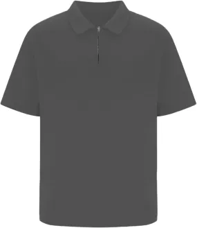 Men's Henley Quarter Zip T Shirt Plus Size Short Sleeve Loose Fit Lapel Breathable Top Quick Dry Gym Travel Work Outfit