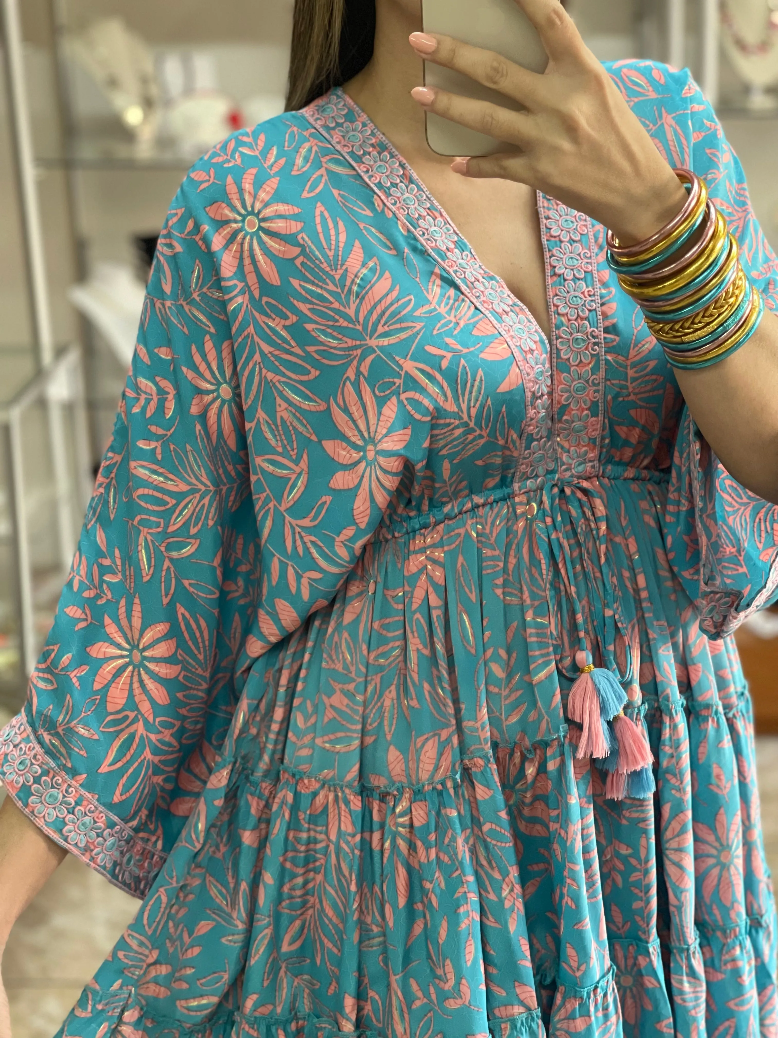 Mini Boho OS Dress