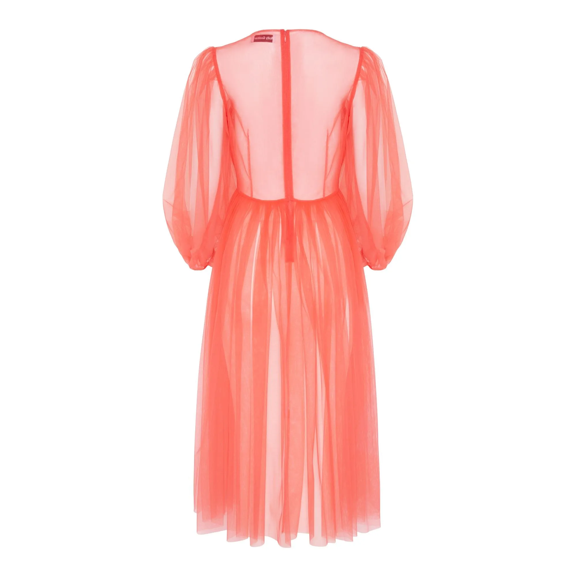 Molly Goddard Areesha dress soft tulle (pink)