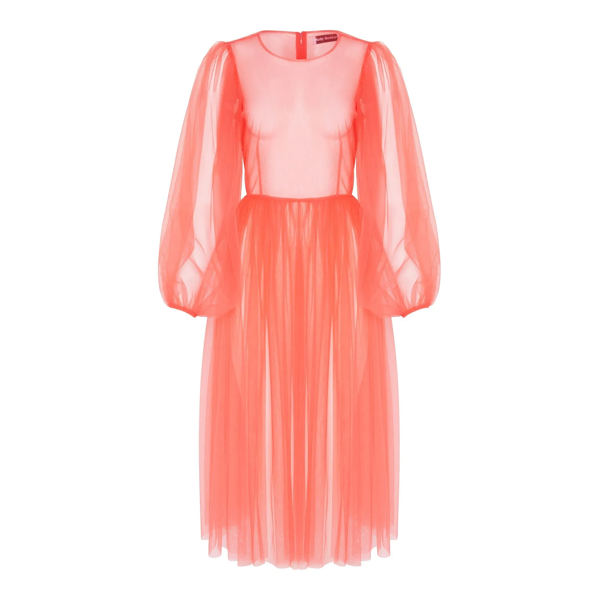 Molly Goddard Areesha dress soft tulle (pink)