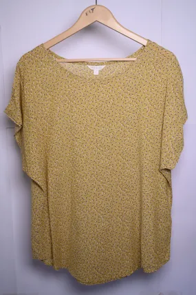 Monsoon Green Light Blouse – Large