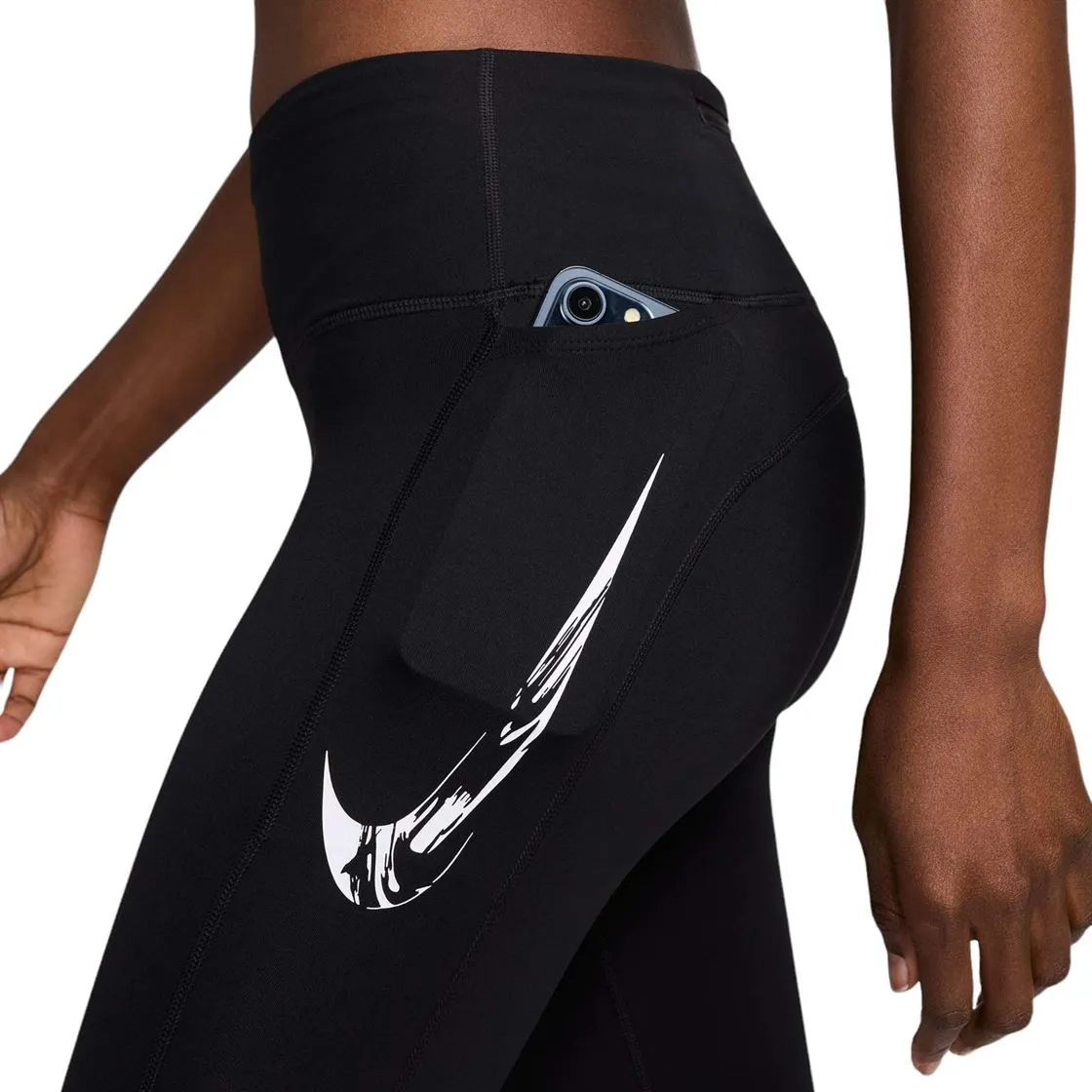 Nike Fast Swoosh Womens Mid-Rise 7/8 Running Leggings