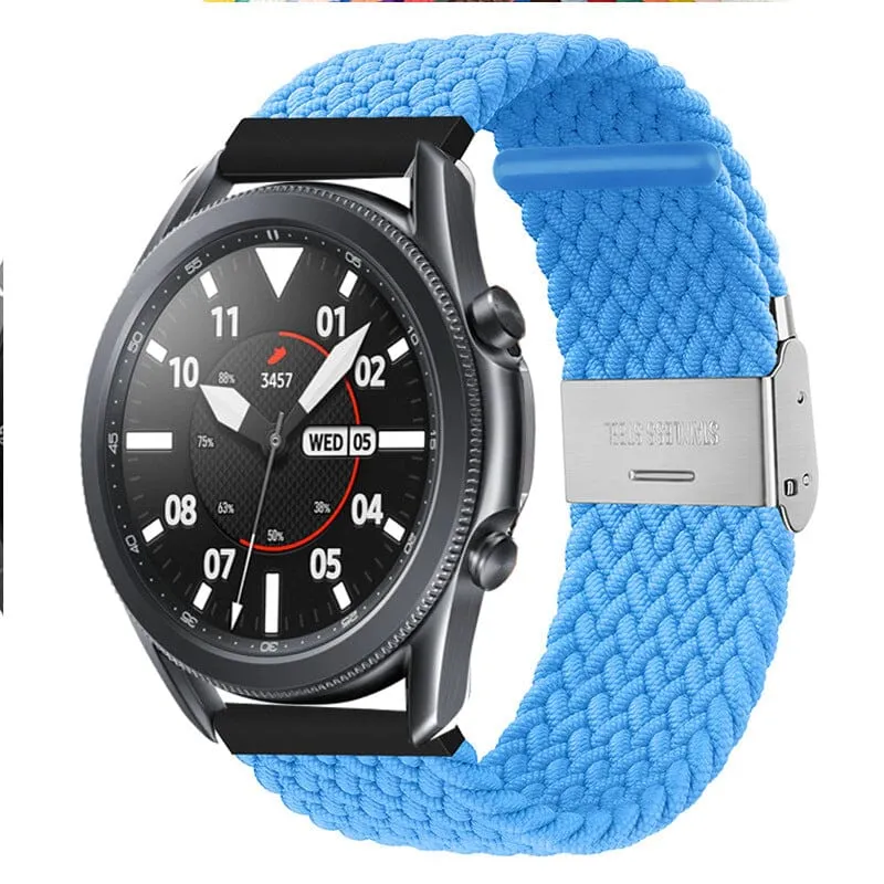 Nylon Braided Loop Watch Straps Compatible with the Fossil Traditional 22mm Range