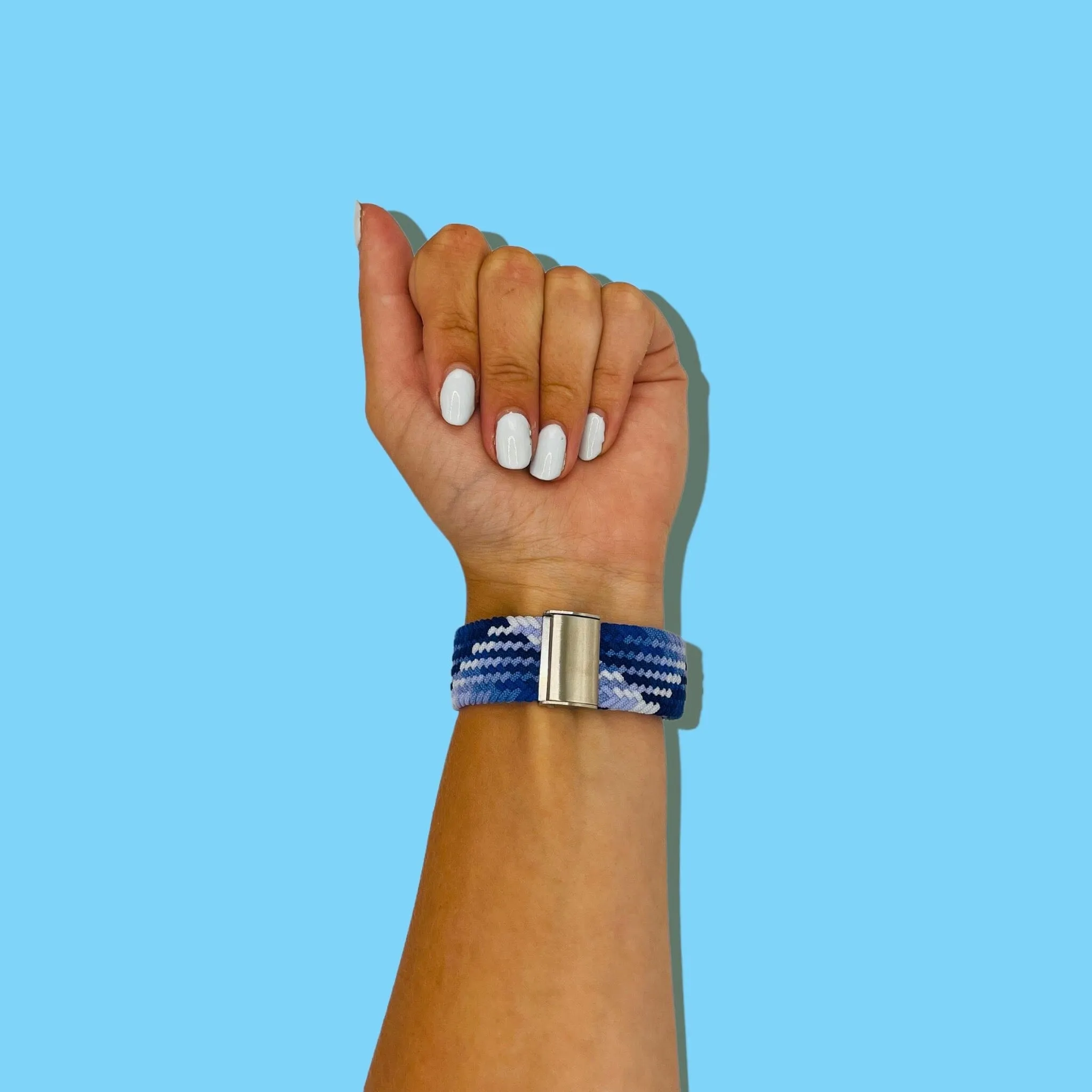Nylon Braided Loop Watch Straps Compatible with the Fossil Traditional 22mm Range