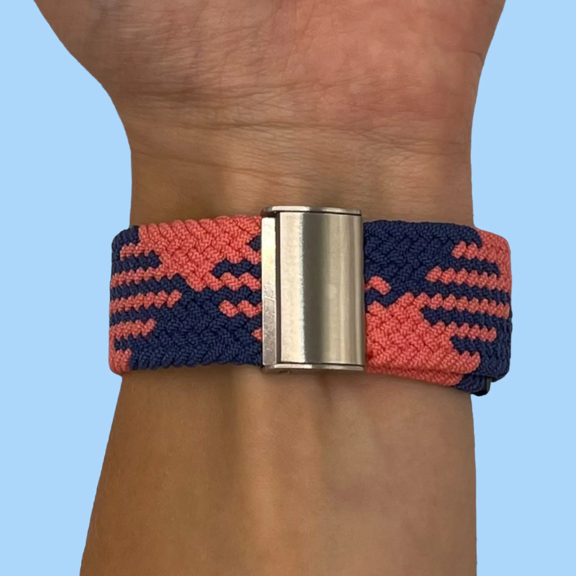 Nylon Braided Loop Watch Straps Compatible with the Fossil Traditional 22mm Range