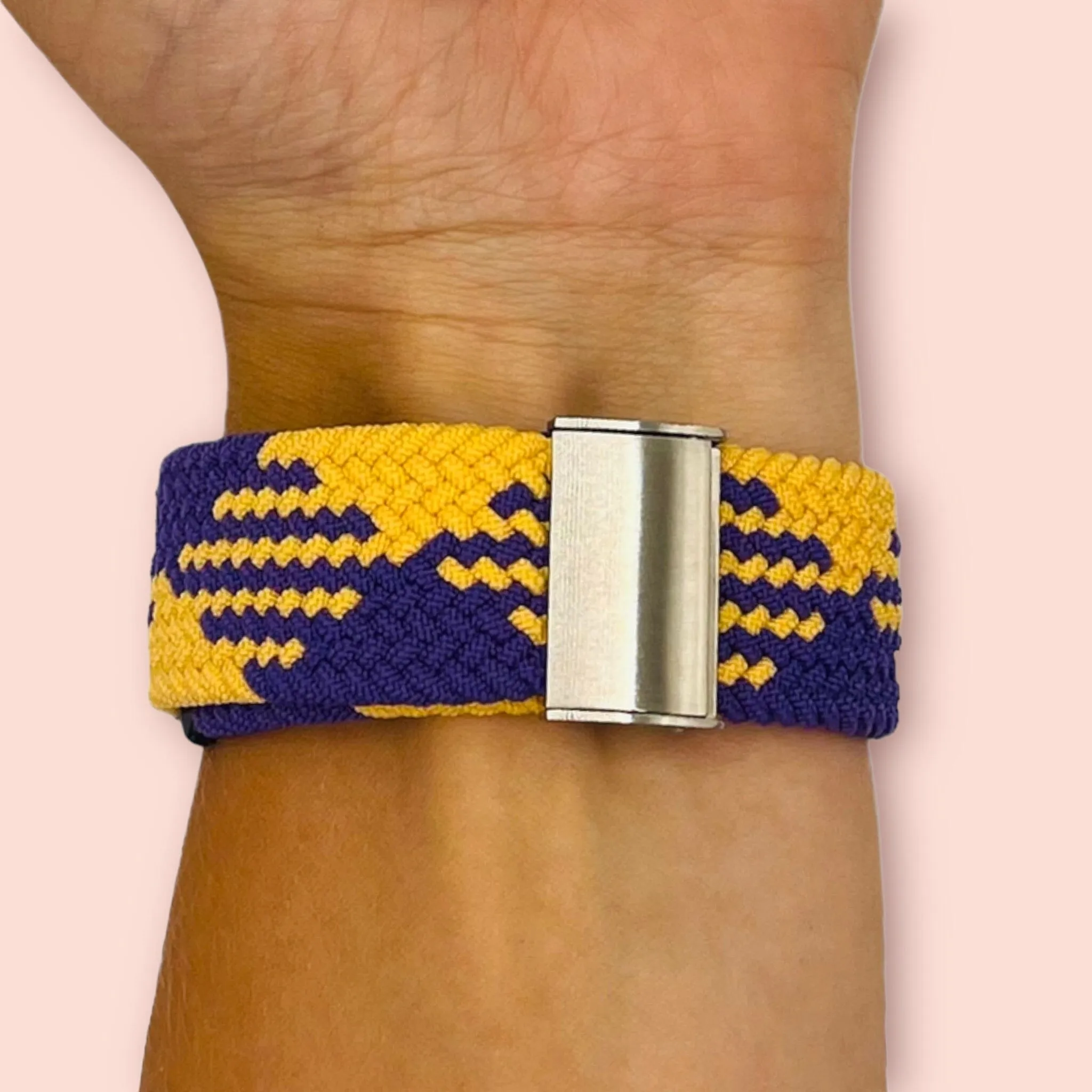 Nylon Braided Loop Watch Straps Compatible with the Fossil Traditional 22mm Range