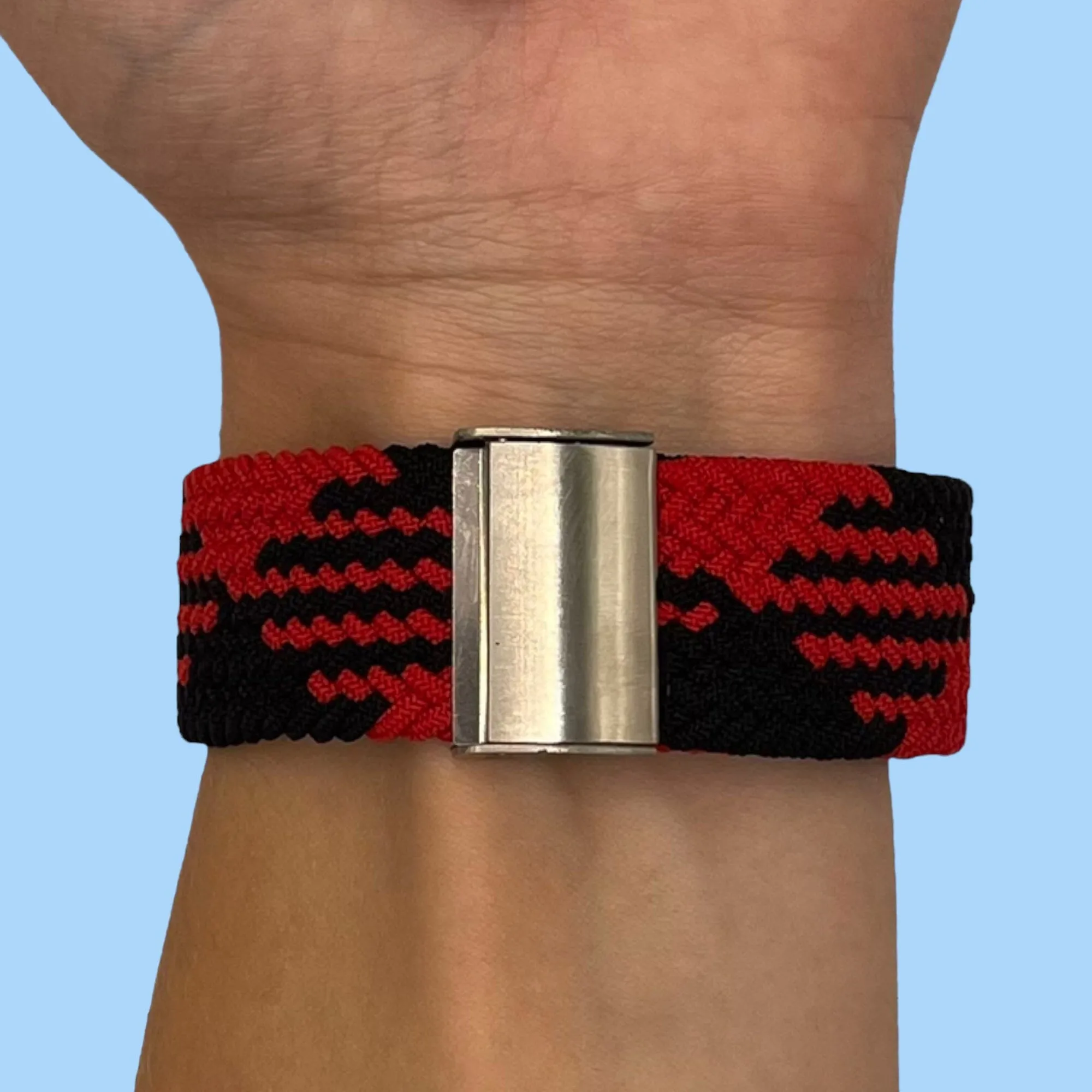 Nylon Braided Loop Watch Straps Compatible with the Fossil Traditional 22mm Range