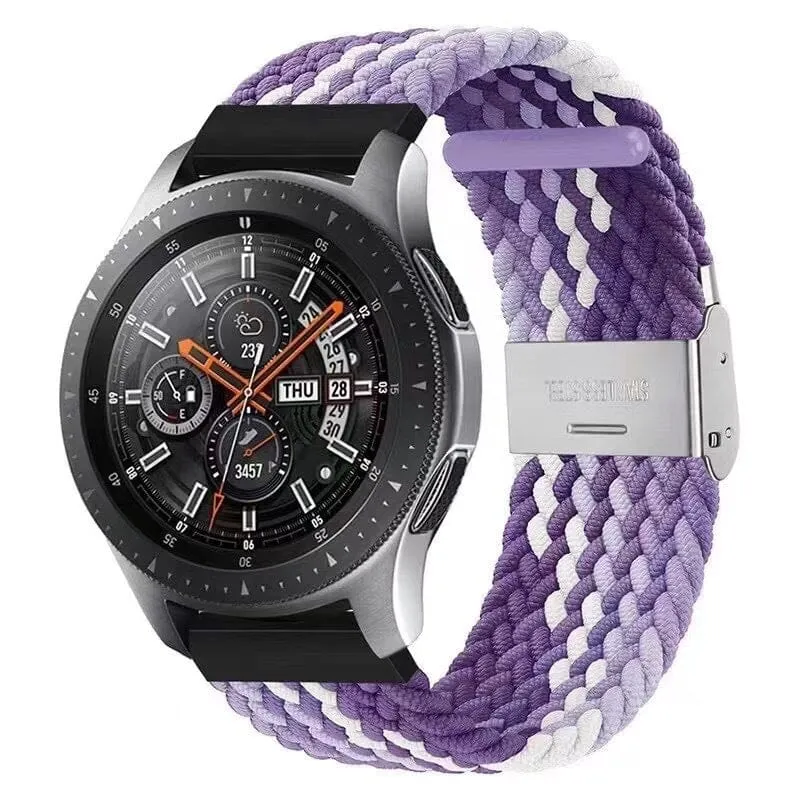 Nylon Braided Loop Watch Straps Compatible with the Fossil Traditional 22mm Range